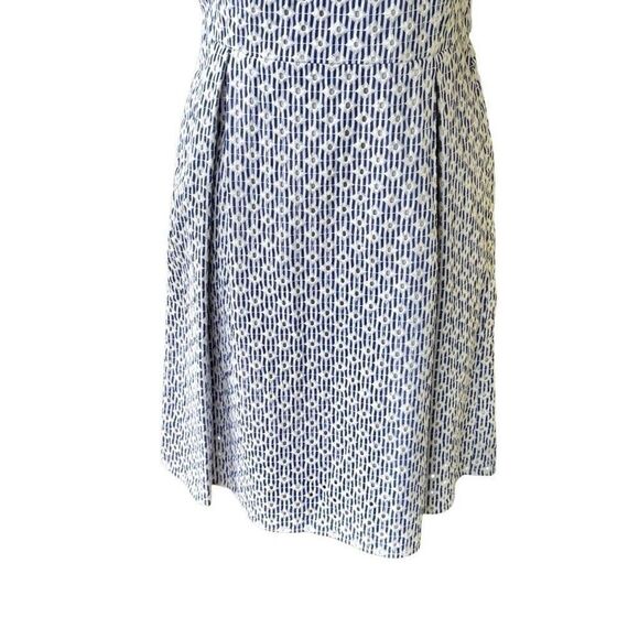 Brooks Brothers Embroidered Mini Dress. Blue/white. - Picture 3 of 11